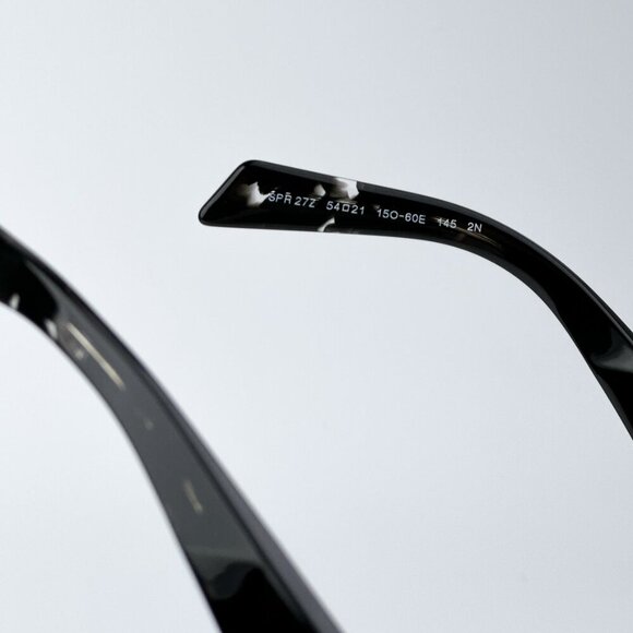 Prada PR27ZS 15O60E bRAND NEW Sunglasses Black Tortoise Blue Gradient Unisex - Picture 9 of 10